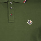 Polos Polo com Logo Moncler Cáqui Homme