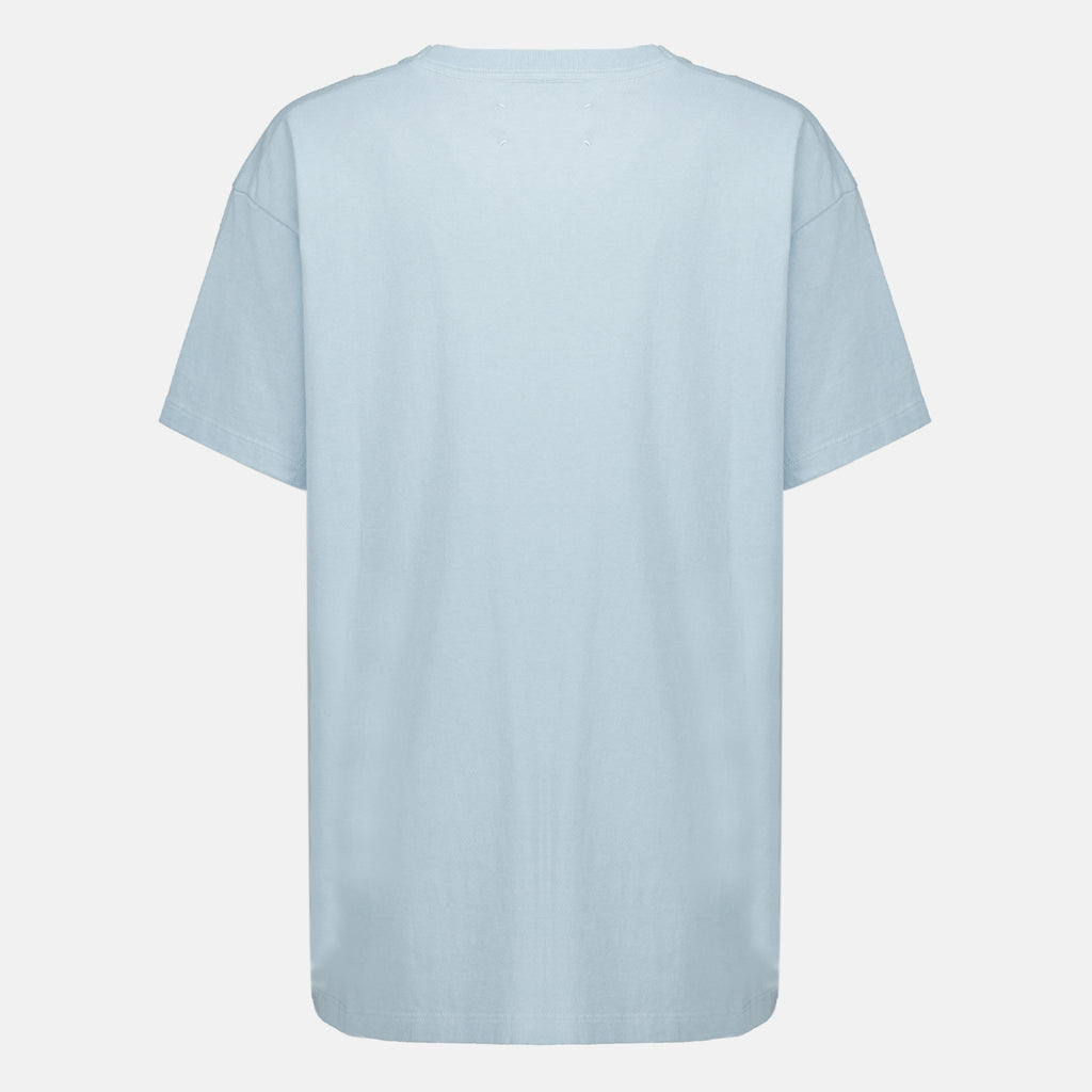 T-shirts 파란색 프린트 티셔츠 Mm6 Bleu Femme