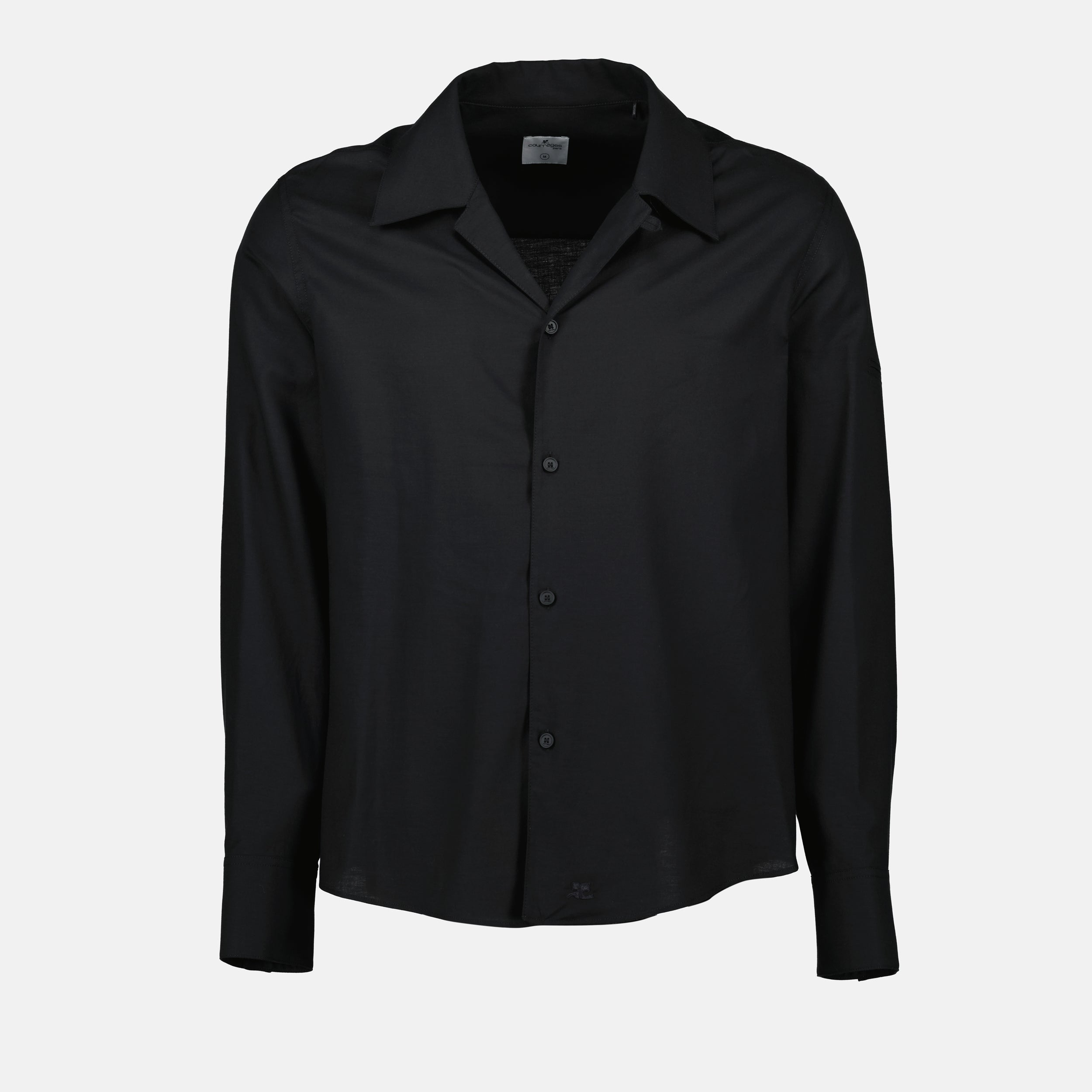 Shirts Black AC Shirt Courrèges Black Homme