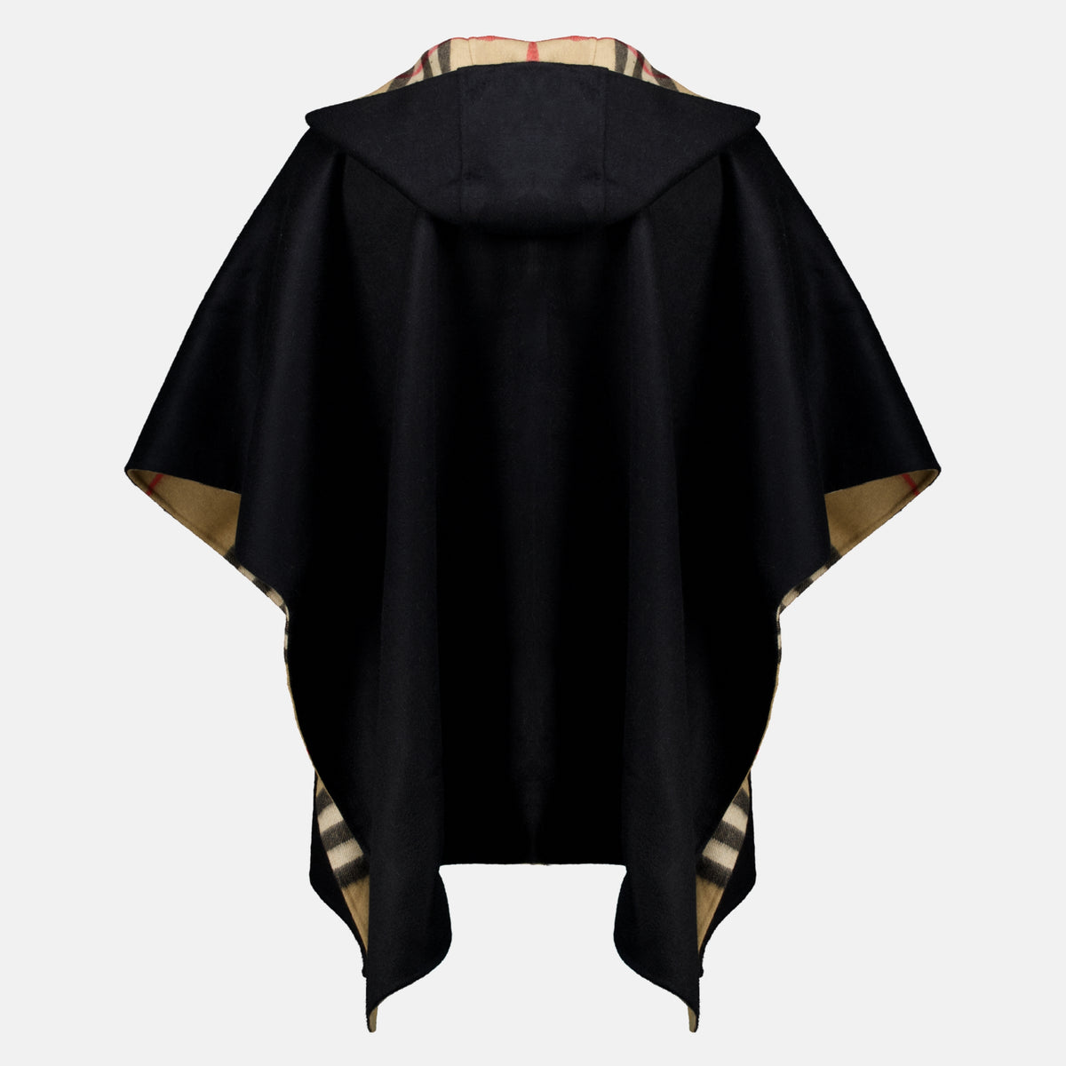 Vestes Poncho en cachemire noir Burberry Noir Unisexe