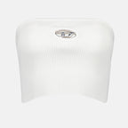 Tops Crop-top M-Clarksvillex Diesel Blanc Femme