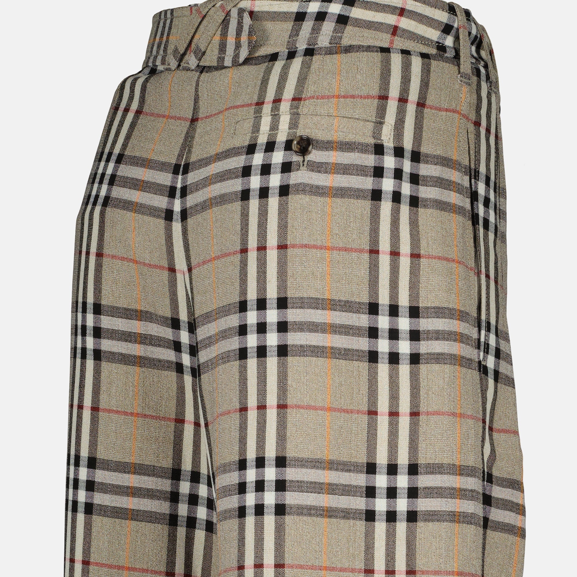 Hosen Check-Hose Burberry Beige Damen