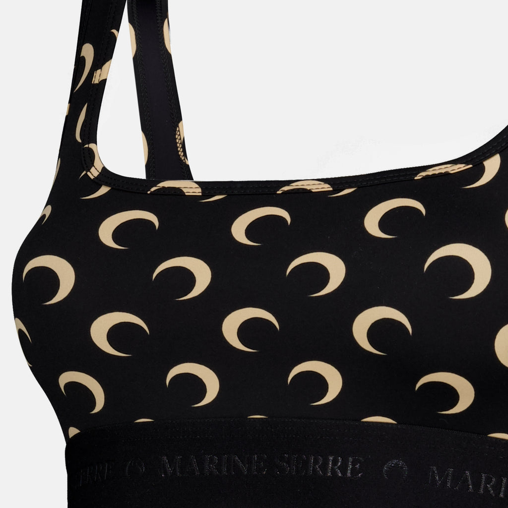 Tops Mond Schwarzer Büstenhalter Marine Serre Noir Femme