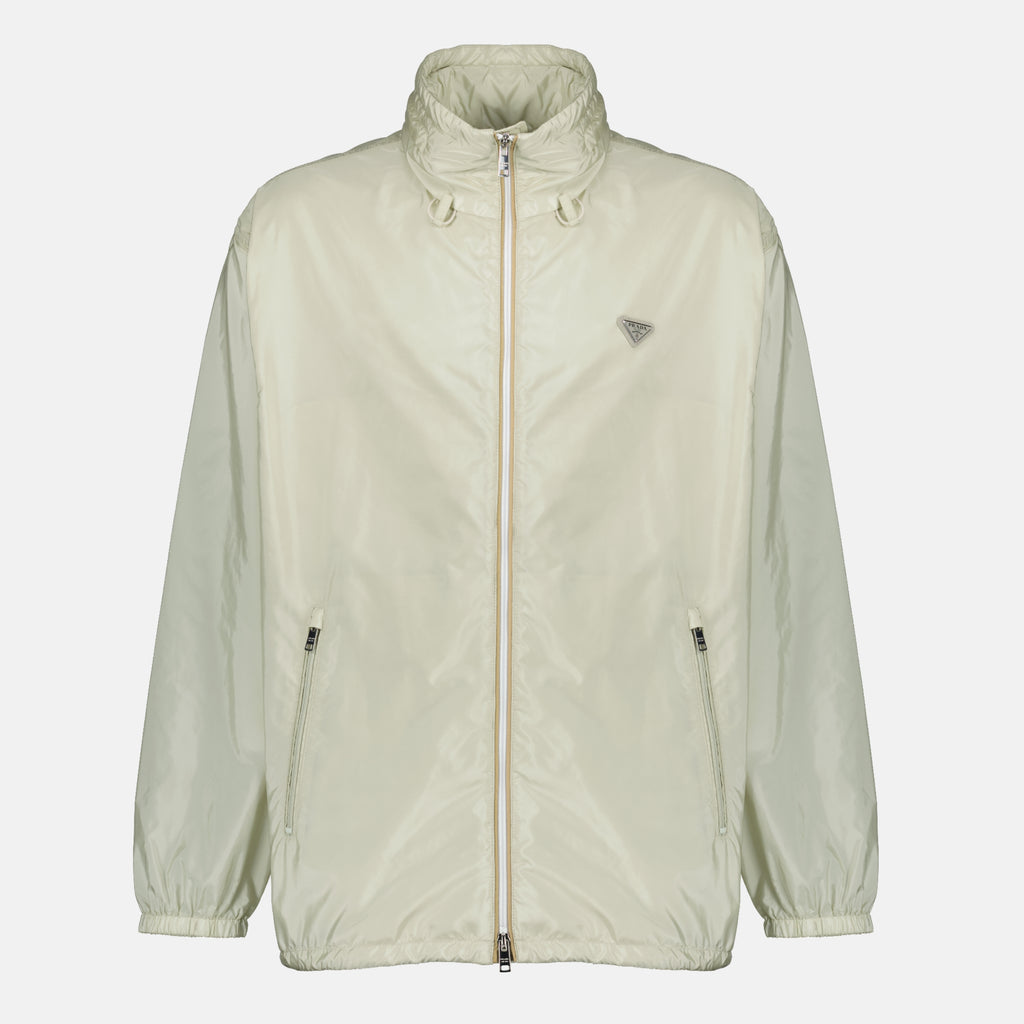 Vestes Giacca Re-nylon Beige Prada Beige Homme