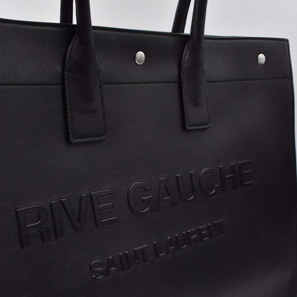 Tote bags Sac cabas Rive Gauche Saint Laurent Schwarz Homme