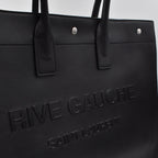 Tote bags Sac cabas Rive Gauche Saint Laurent Schwarz Homme