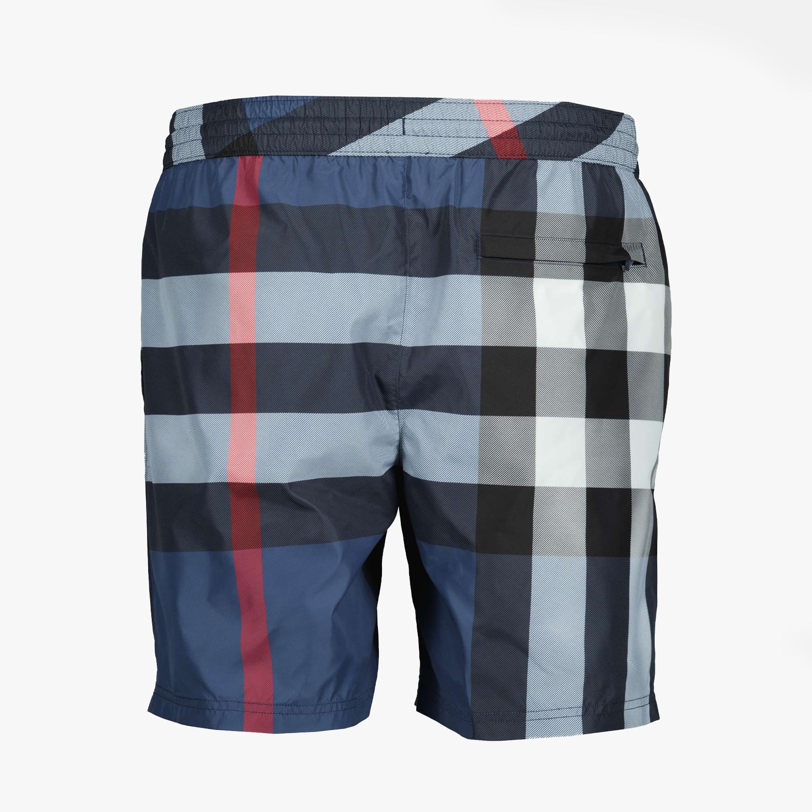 Beachwear Maillot de bain à carreaux Burberry Bleu Homme