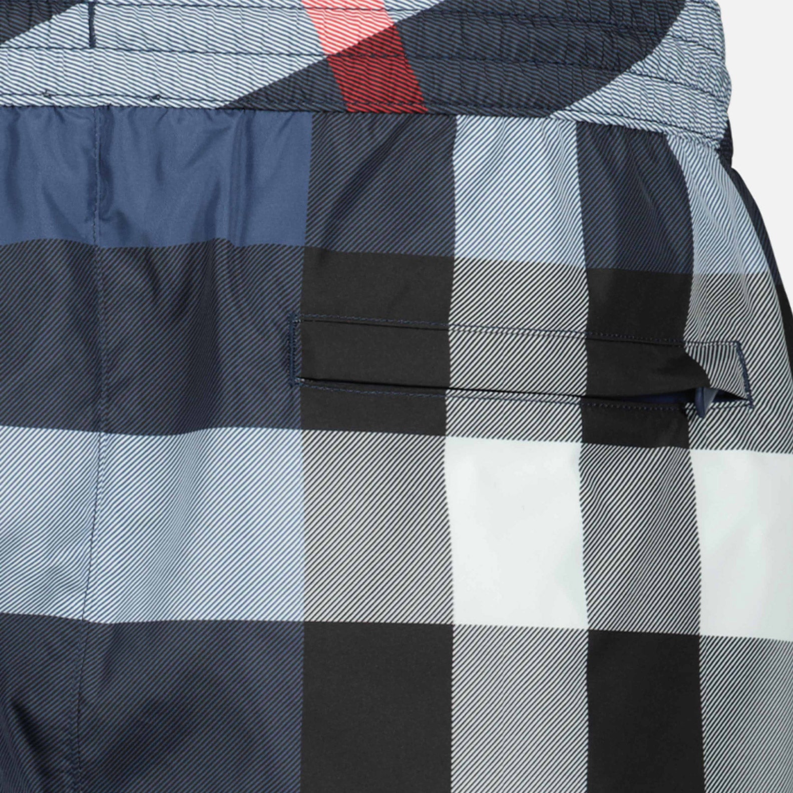 Beachwear Maillot de bain à carreaux Burberry Bleu Homme