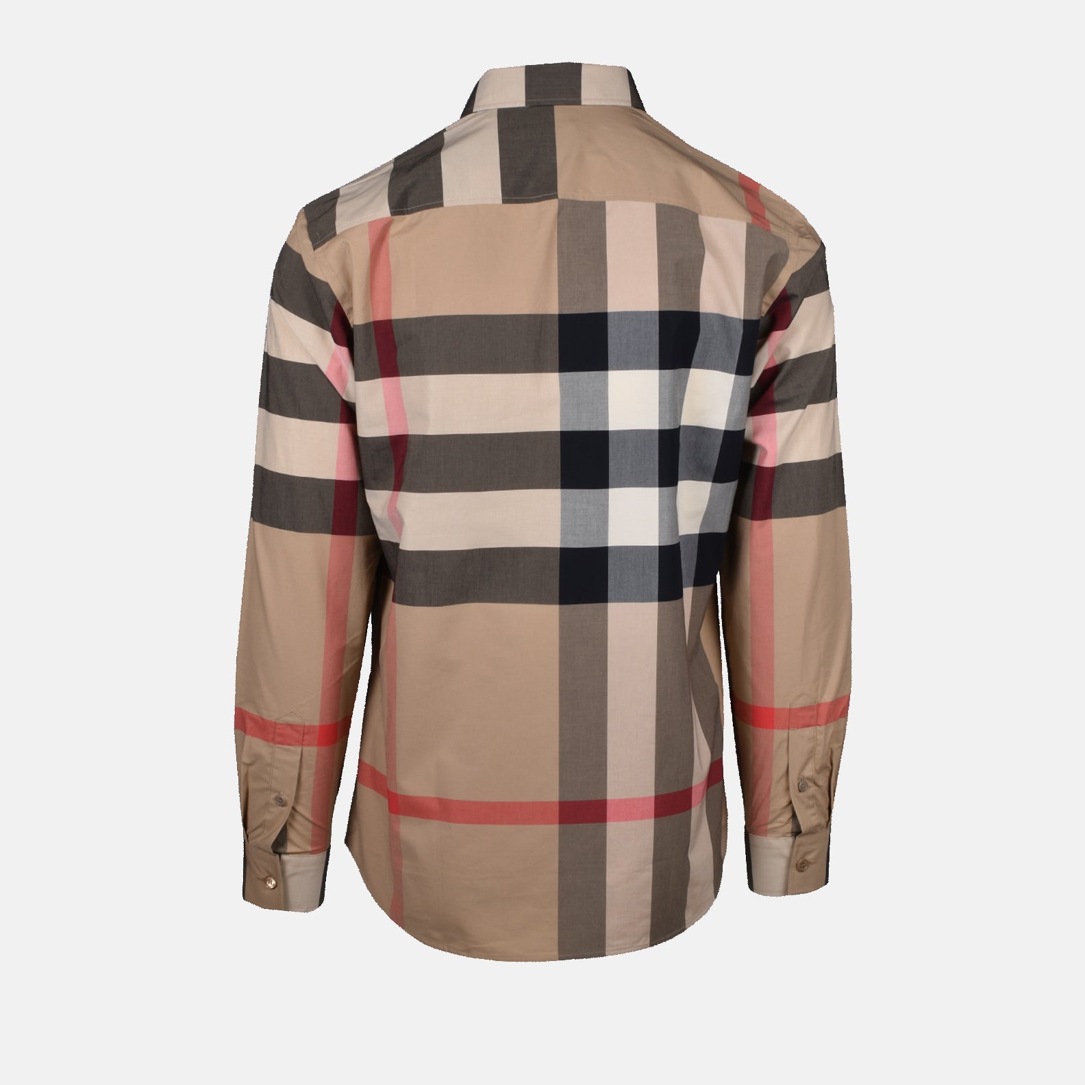 Chemises Chemise à carreaux Burberry Beige Homme