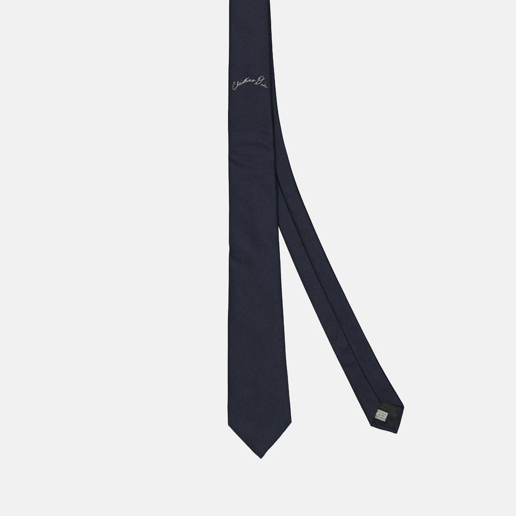 Bufandas y guantes Cravate Dior Manuscrit Dior Azul Homme