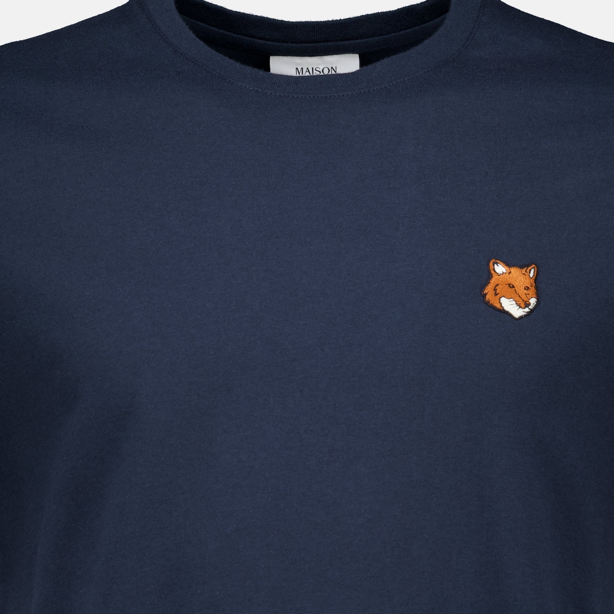 T-shirts 폭스 블루 다크 티셔츠 Maison Kitsune Bleu foncé Homme