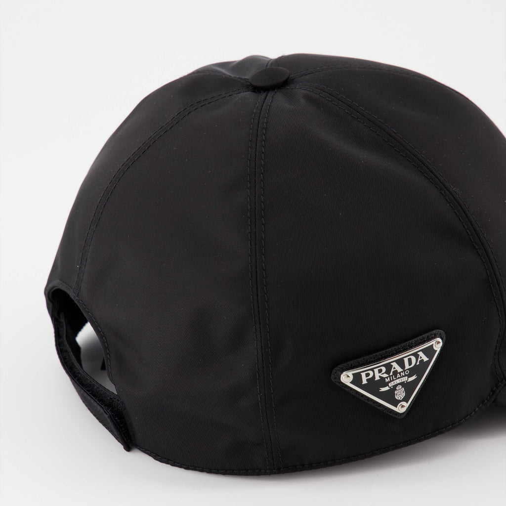 Chapeaux, casquettes et bonnets Casquette en Re-Nylon Prada Noir Homme