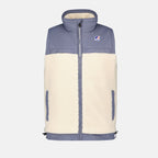 Vestes Veste Le Vrai 3.0 sans manches K-Way Bleu Unisexe