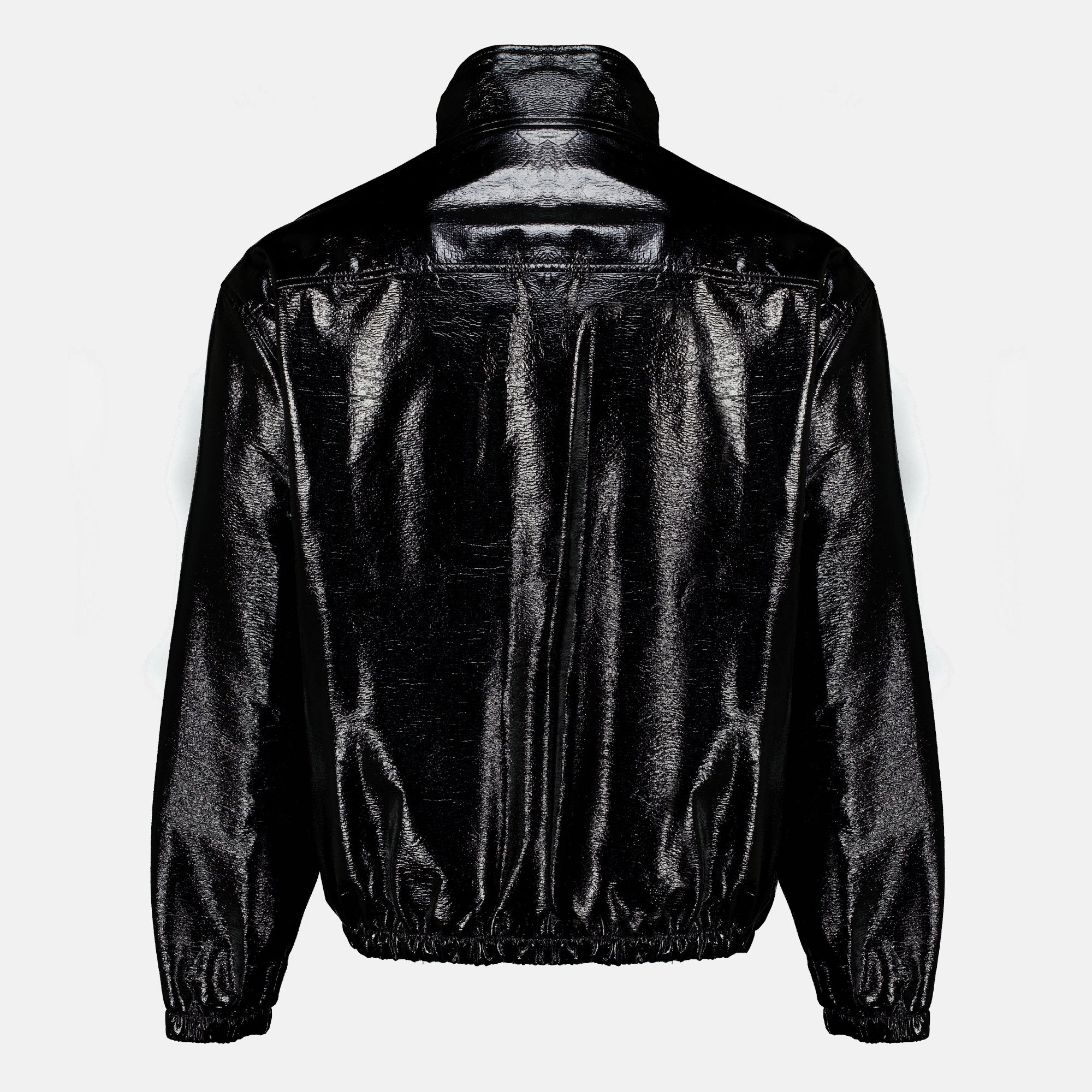 Vestes 검은색 비닐 트랙수트 재킷 Courrèges Noir Femme