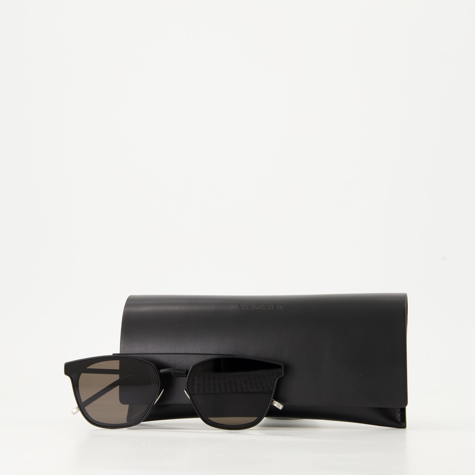 Lunettes Lunettes de soleil SL 28 Saint Laurent Noir Unisexe
