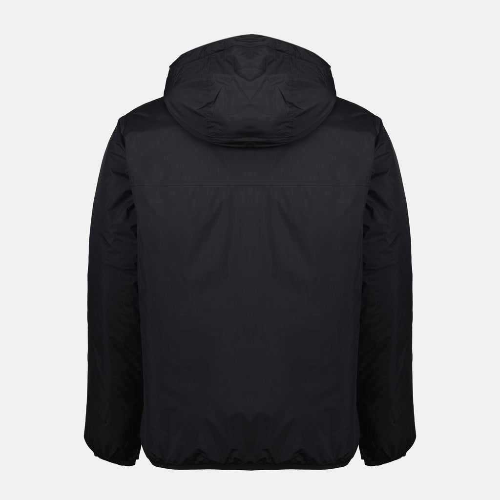 Image de l'article Veste Le Vrai Claude 4.0 Orsetto noir de la marque K-Way pour Unisex - Saison Automne-Hiver 2025 - Vue de Dos