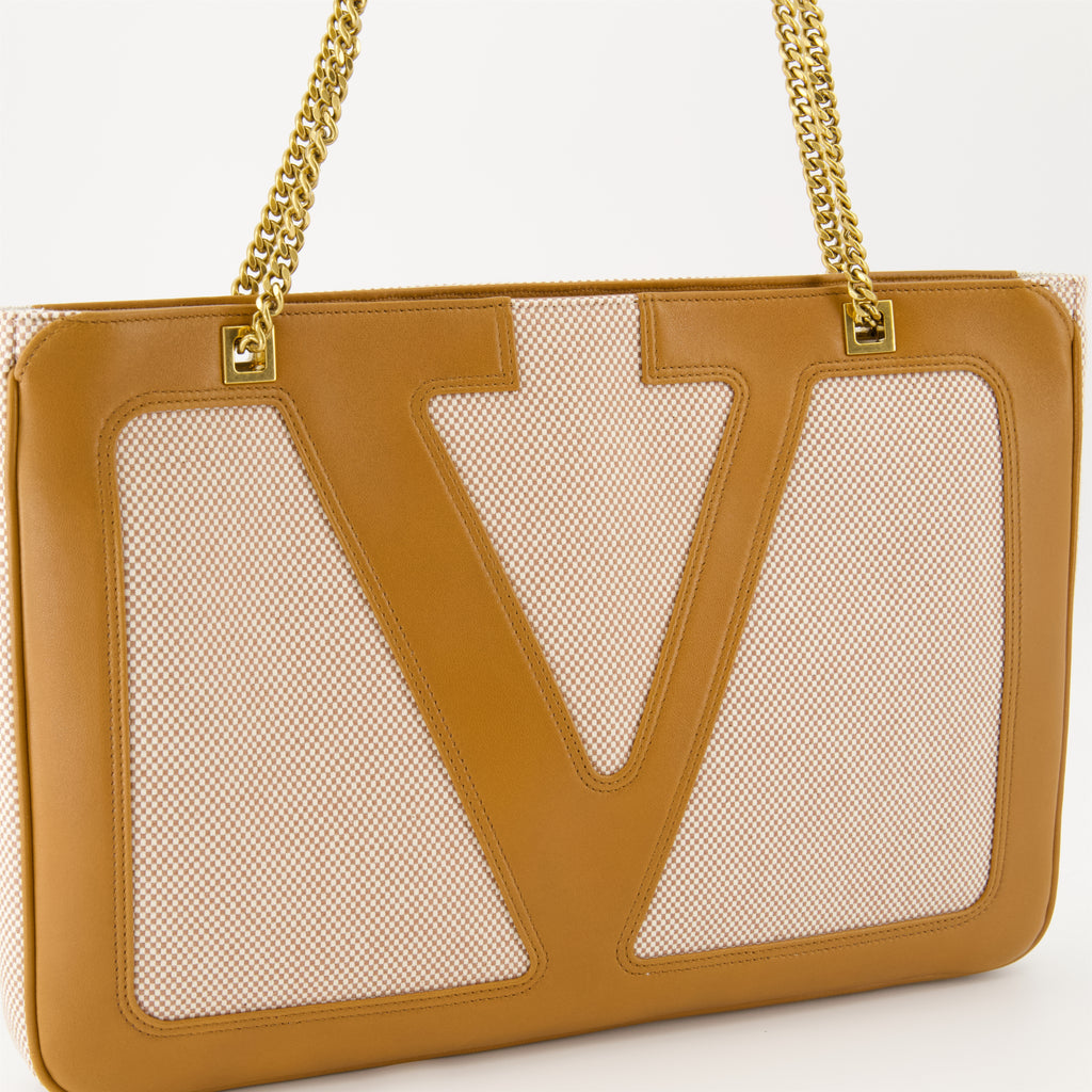 Umhängetaschen Viva Superstar Tote Bag Valentino Garavani Braun Femme