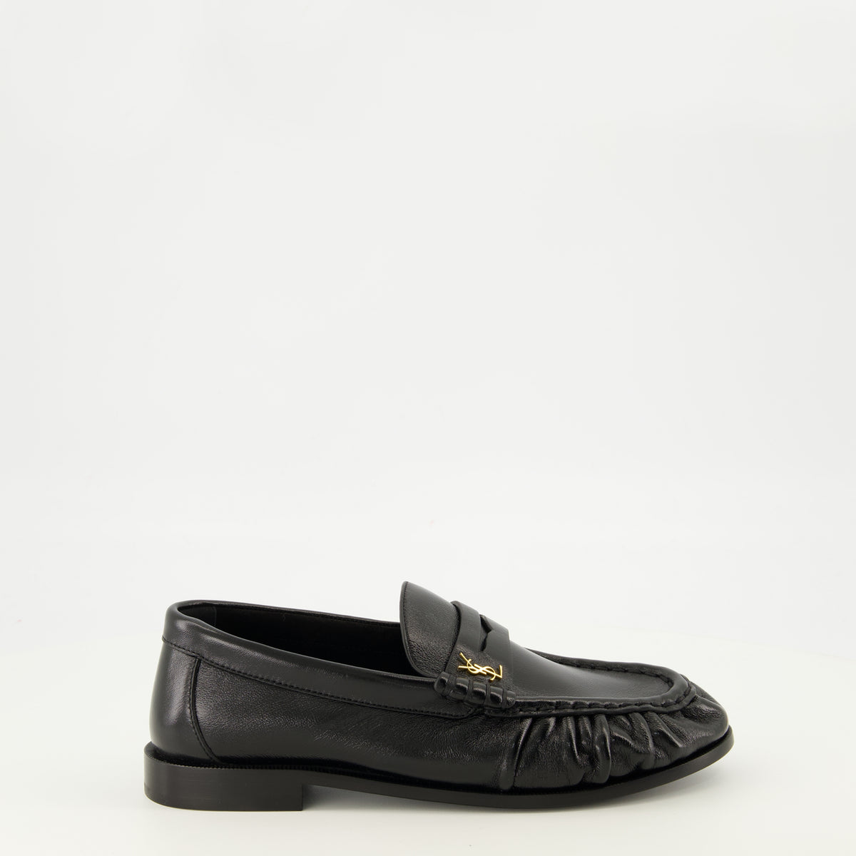 Mocassins 로퍼 서플 블랙 모카신 Saint Laurent Noir Femme