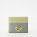 Petite maroquinerie Porte-cartes FF Diamonds Fendi Vert Femme