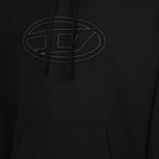 Sweatshirts Hoodie S-Ummer-Bigoval Diesel Black Unisex