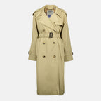 Image de l'article Trench long Castleford beige de la marque Burberry pour Femme - Saison Printemps-Été 2026 - Vue de Face