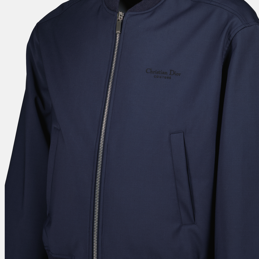 ジャケット ディオール アーカイブル バンカー Dior ダークブルー Homme