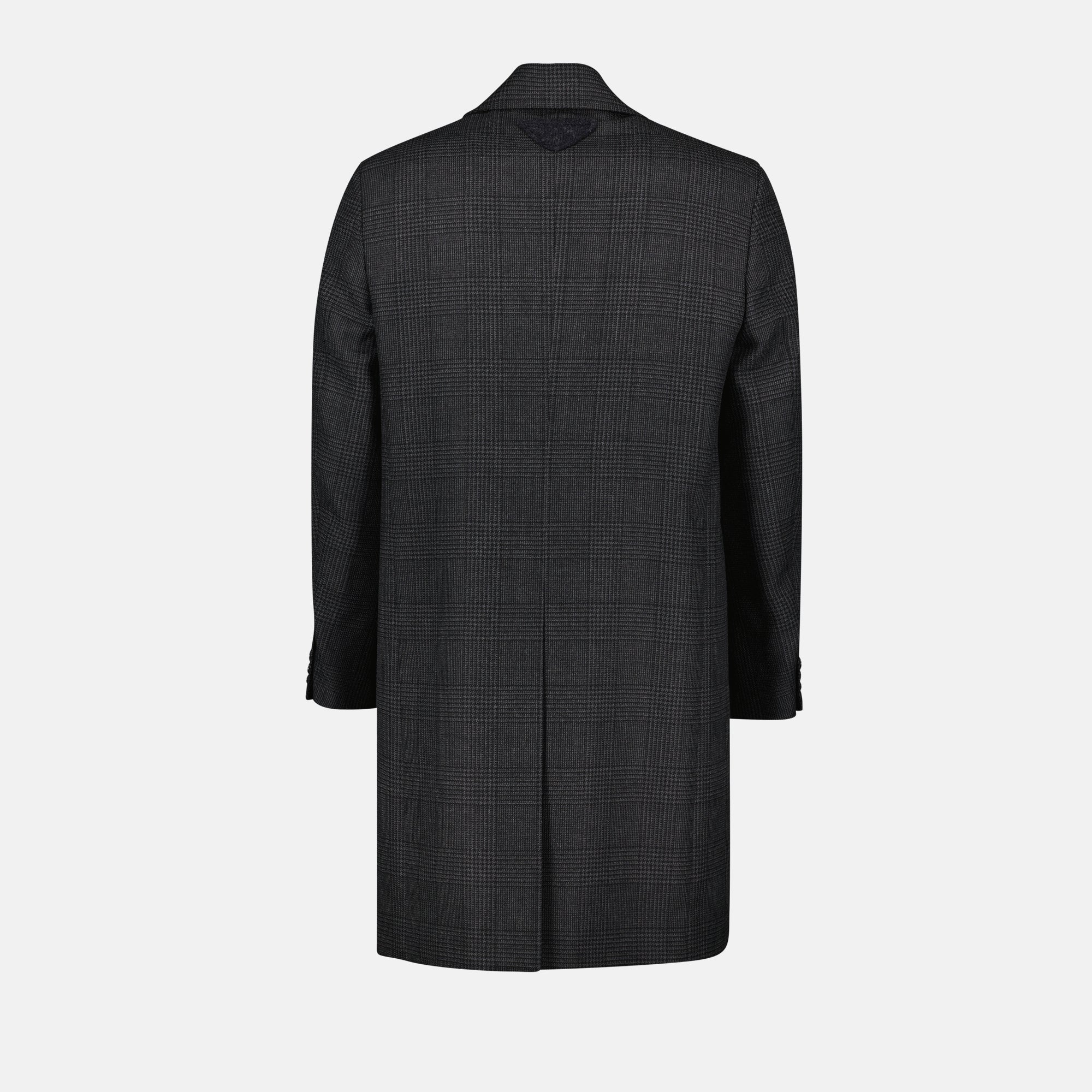 Cappotti Cappotto in Lana Prada Grigio Homme