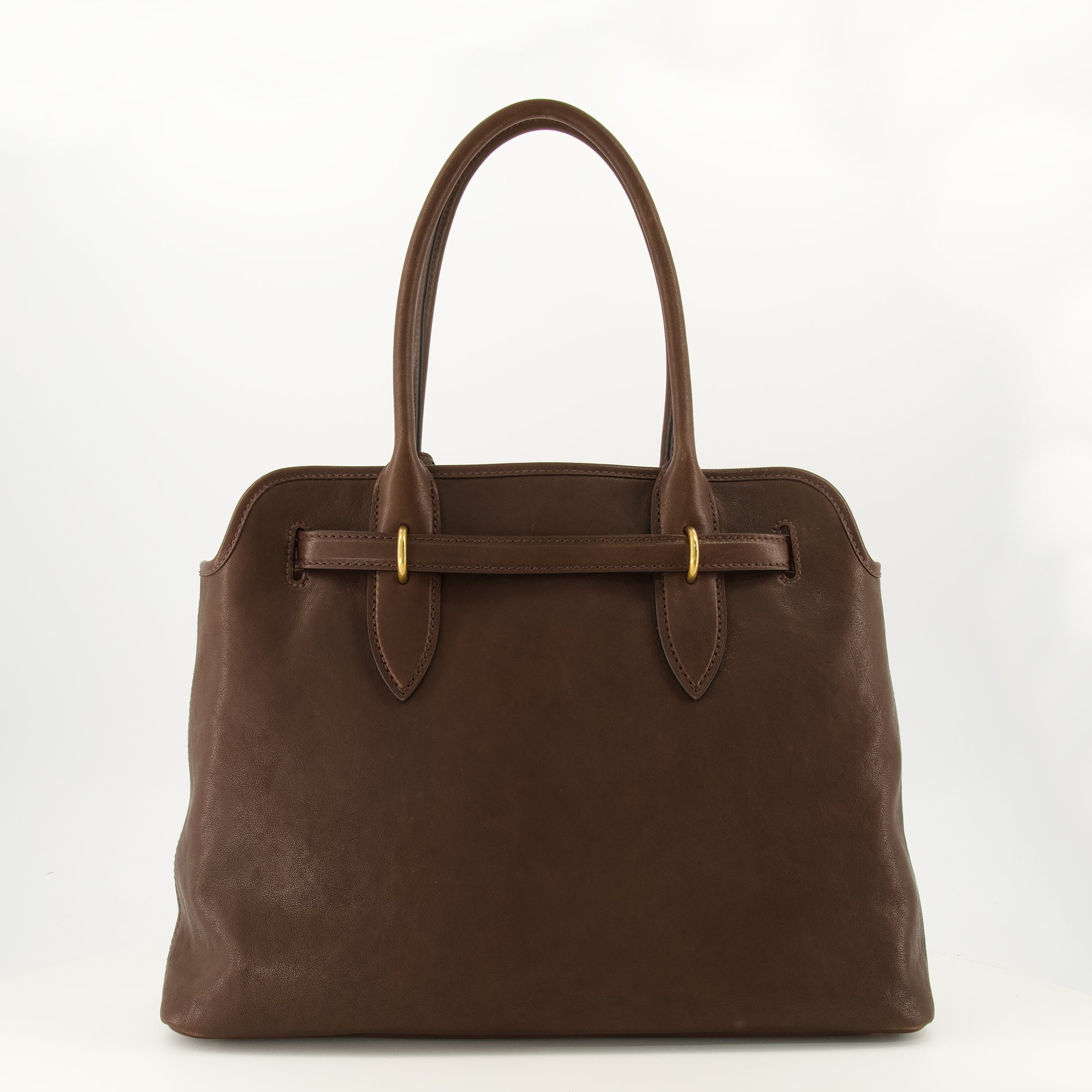 Sacs à main et épaule Bolso de Aventura de Cuero Nappa Marrón Miu Miu Marron Femme