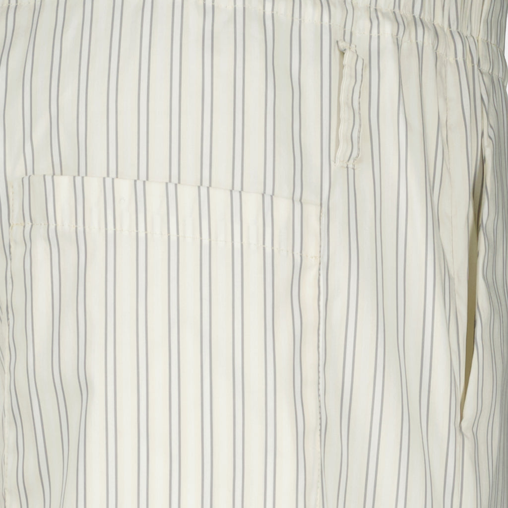 Pantalons Pantalon large à rayures Iro Beige Femme