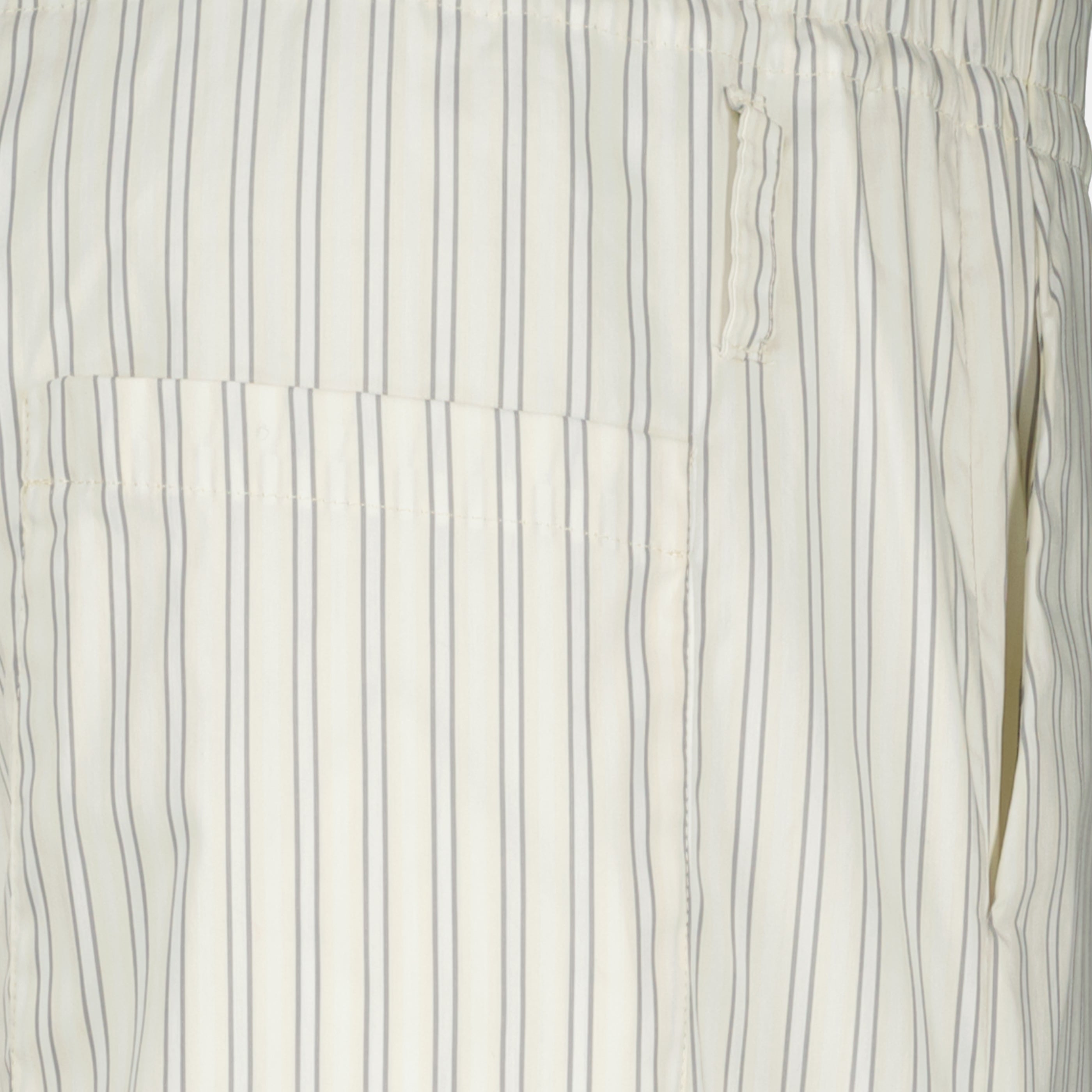 Pantalons Pantalón Ancho a Rayas Iro Beige Femme