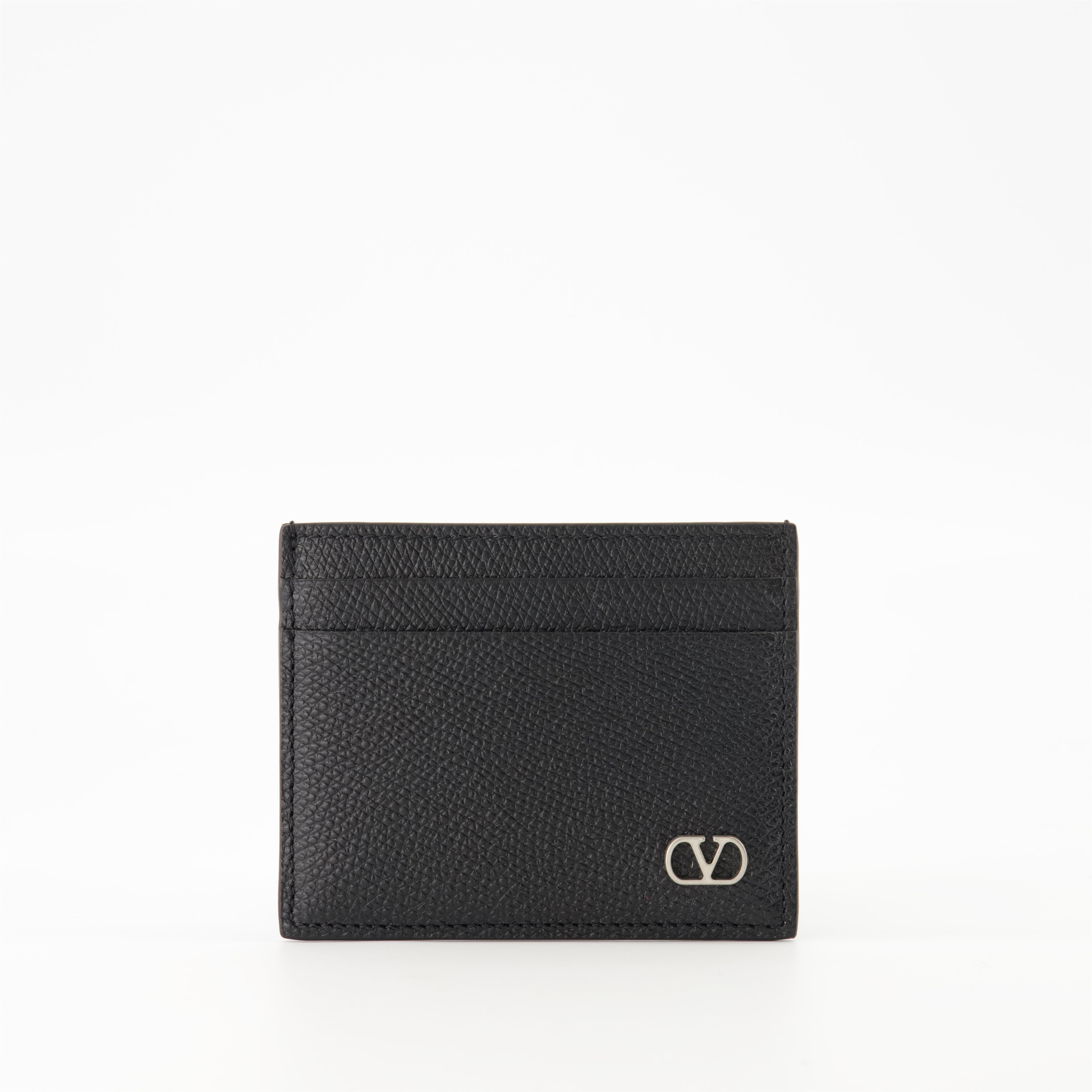 Small leather goods VLogo Card Holder Valentino Garavani Black Homme