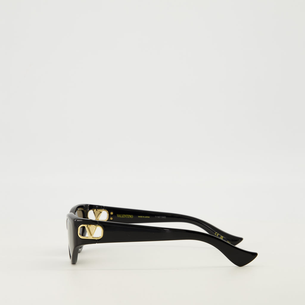 Lunettes 검은 고양이눈 안경 (아세테이트) Valentino Garavani Noir Femme