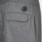 Trousers Sweatpants Moncler Gray Men