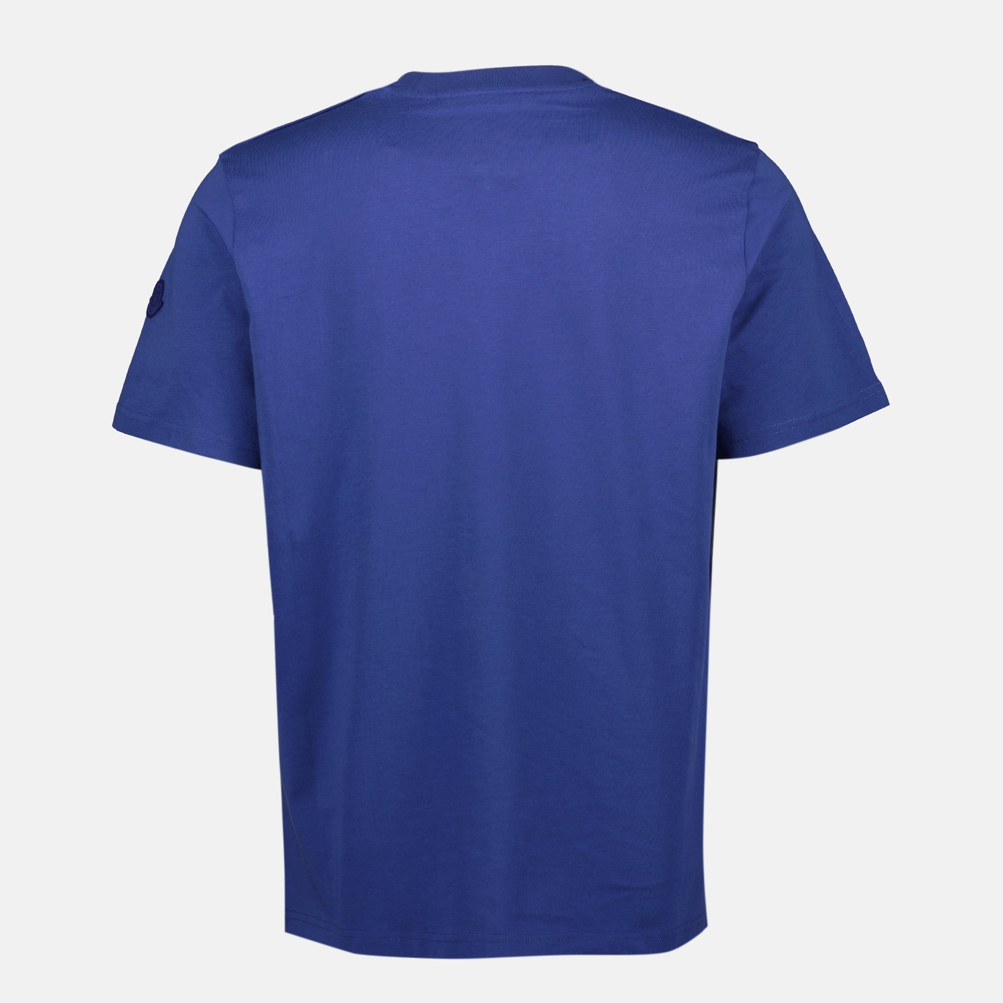 T-Shirts Logo T-Shirt Moncler Dunkelblau Herren