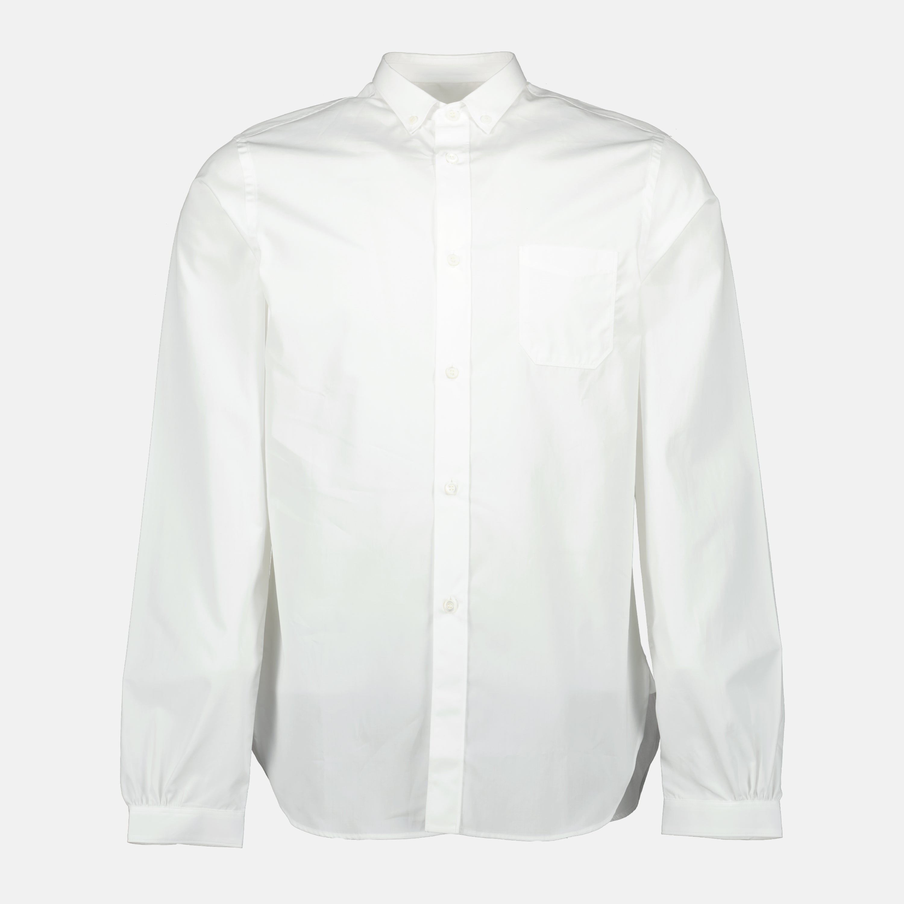 Shirts Cotton Shirt Prada White Homme