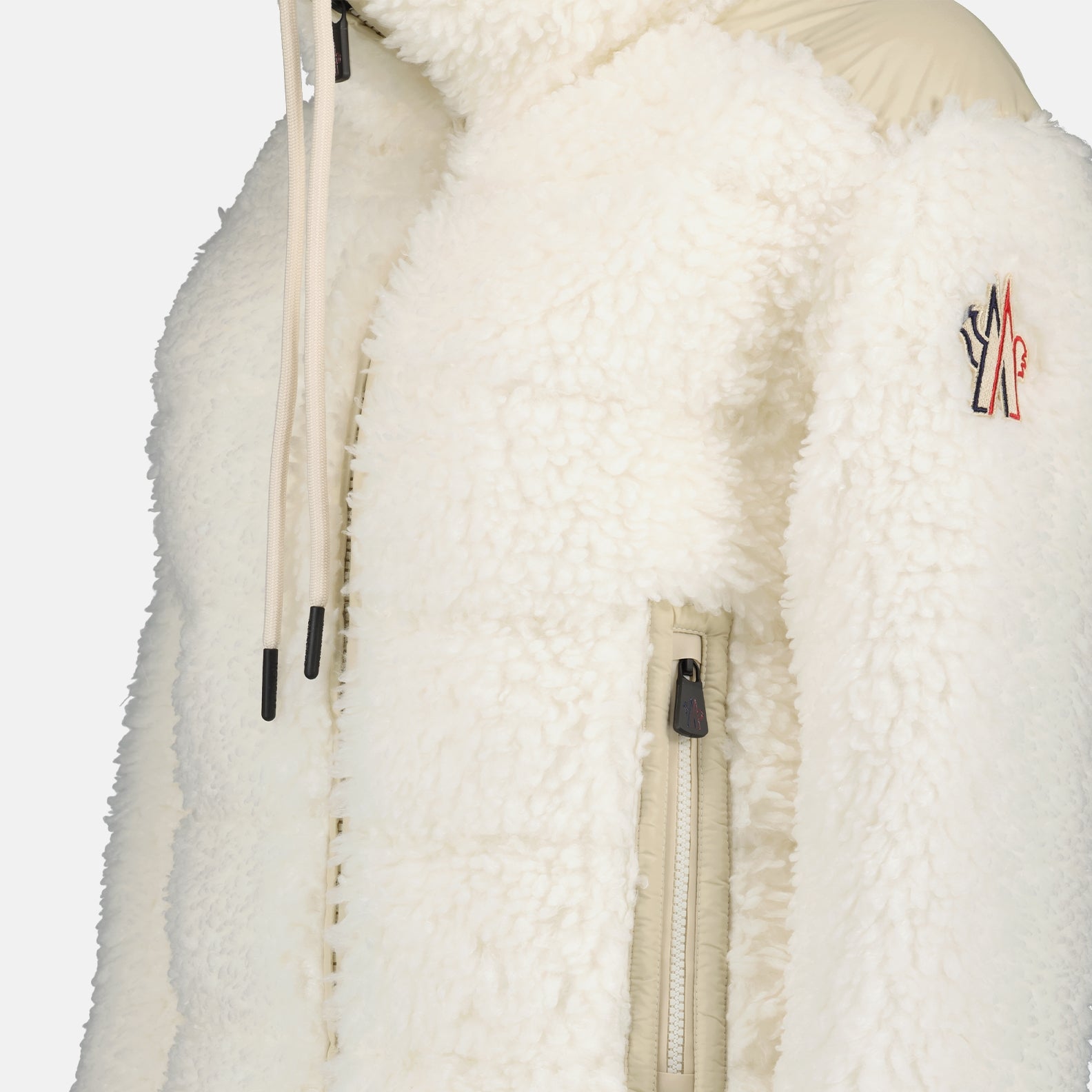 Casacos Doudoune en molleton Moncler Grenoble Branco Femme