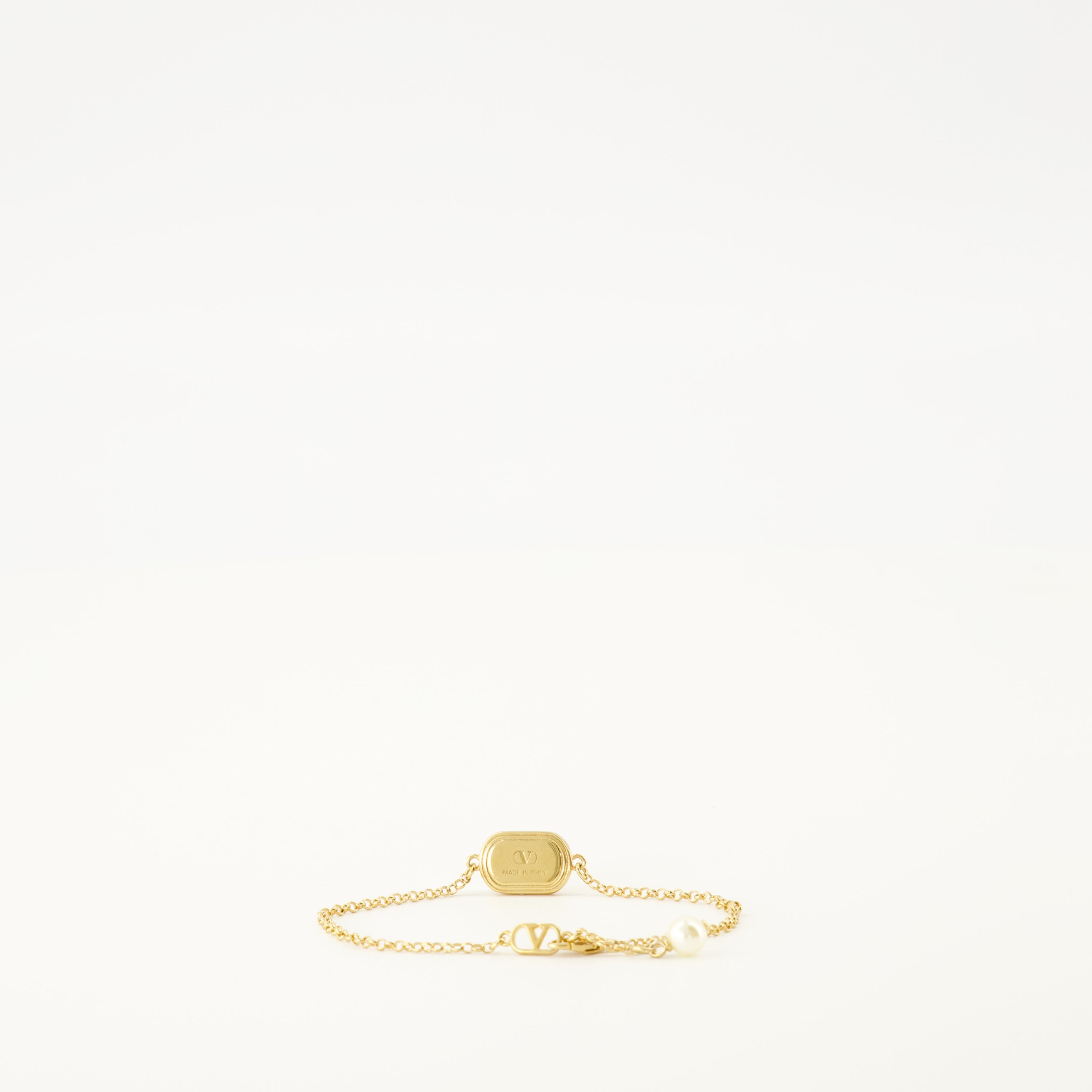 Bild des VLogo-Armbands von Valentino Garavani für Frauen - Herbst-Winter 2025 - Rückansicht