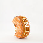 Handbags and shoulder bags Fendigraphy Mini Bag Fendi Orange Femme