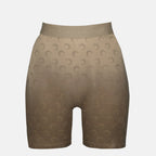 Shorts Moon Cycling Shorts en Jersey Marrón Marine Serre Marron Femme
