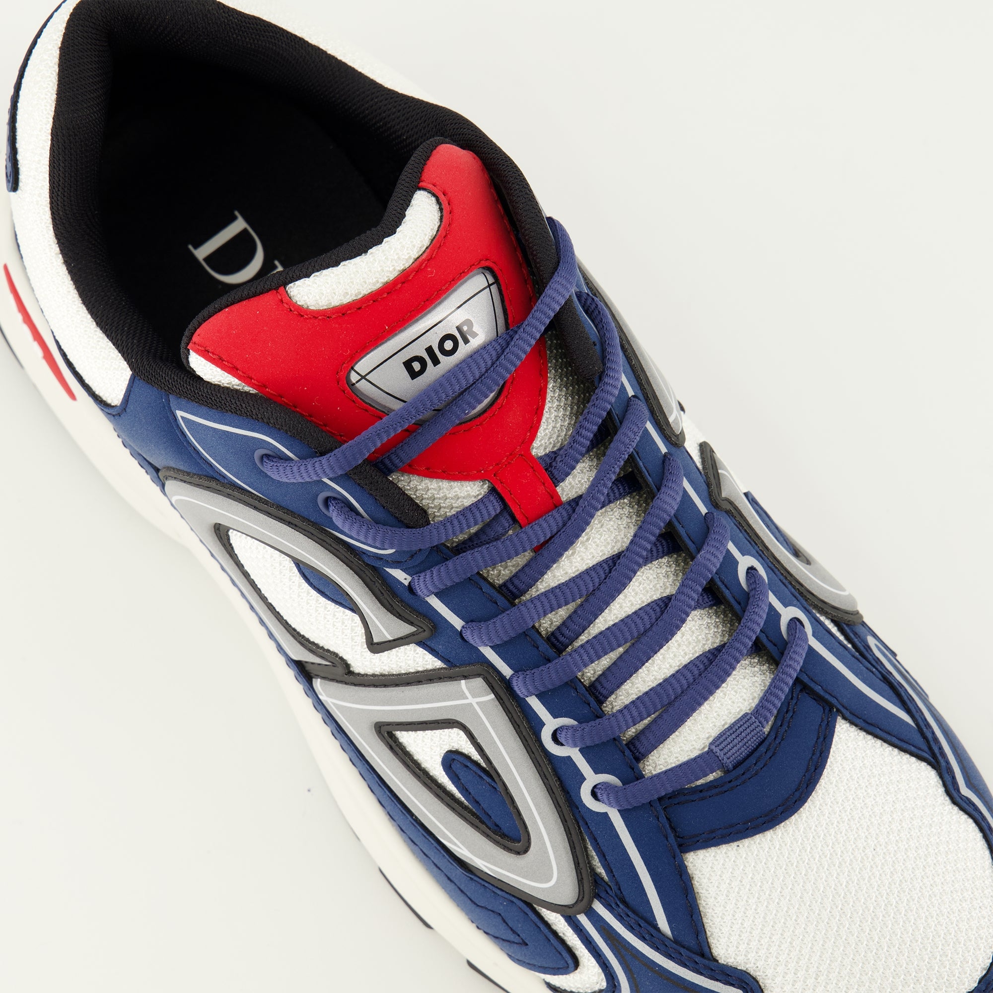Baskets Baskets B30 bleu et rouge Dior Bleu foncé Homme