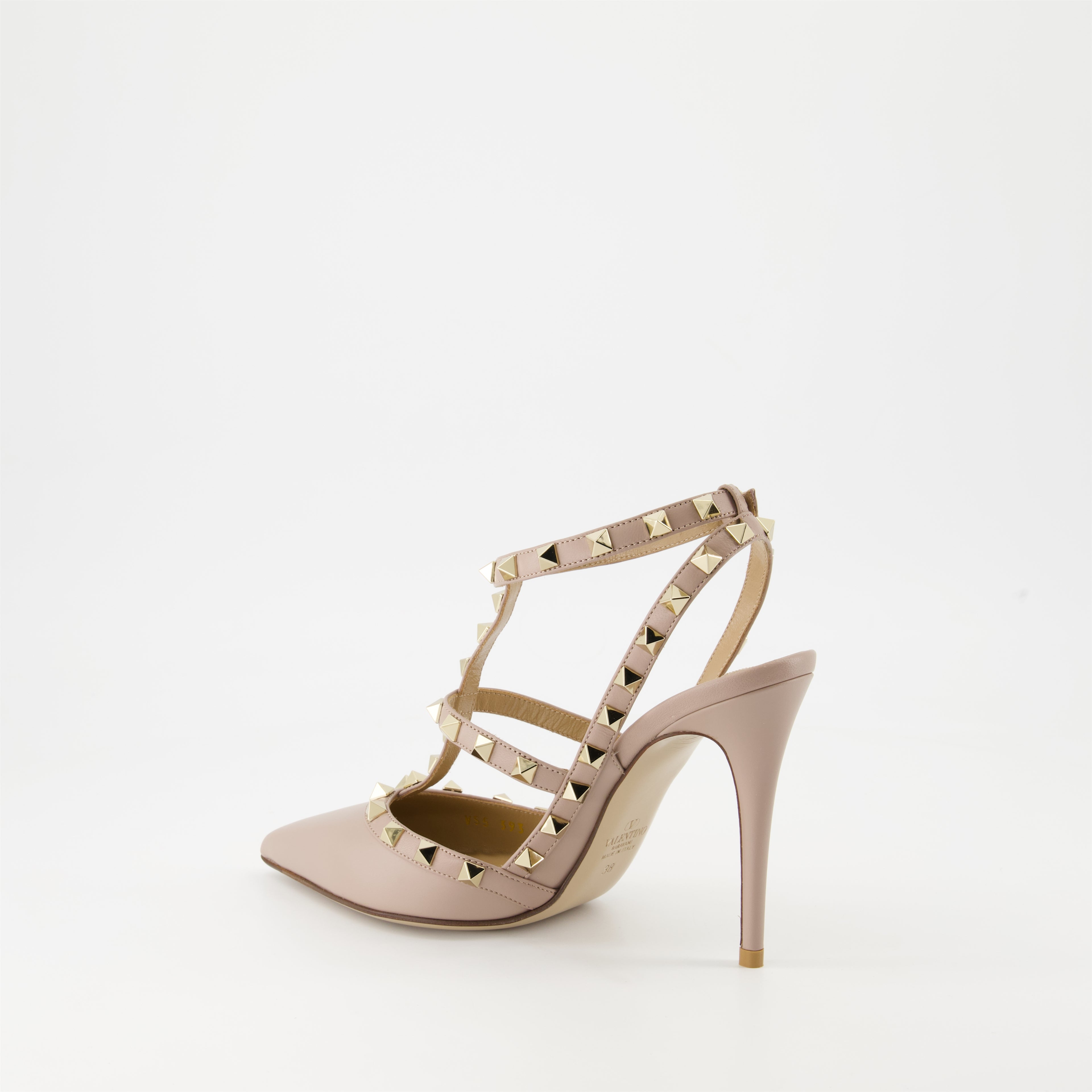 Escarpins Escarpins Rockstud Valentino Garavani Beige Femme