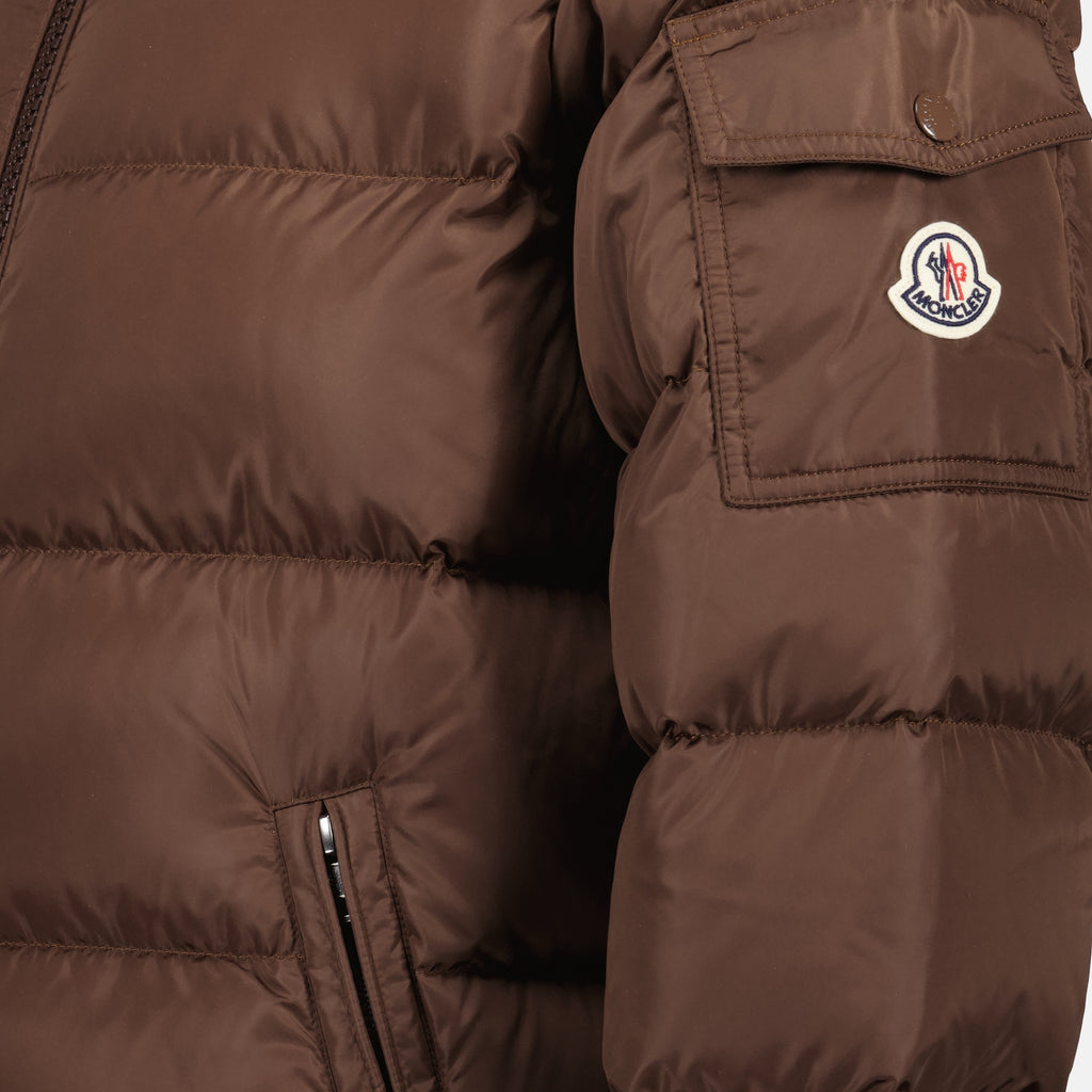 Manteaux Maya Braune Daunenjacke Moncler Marron Homme