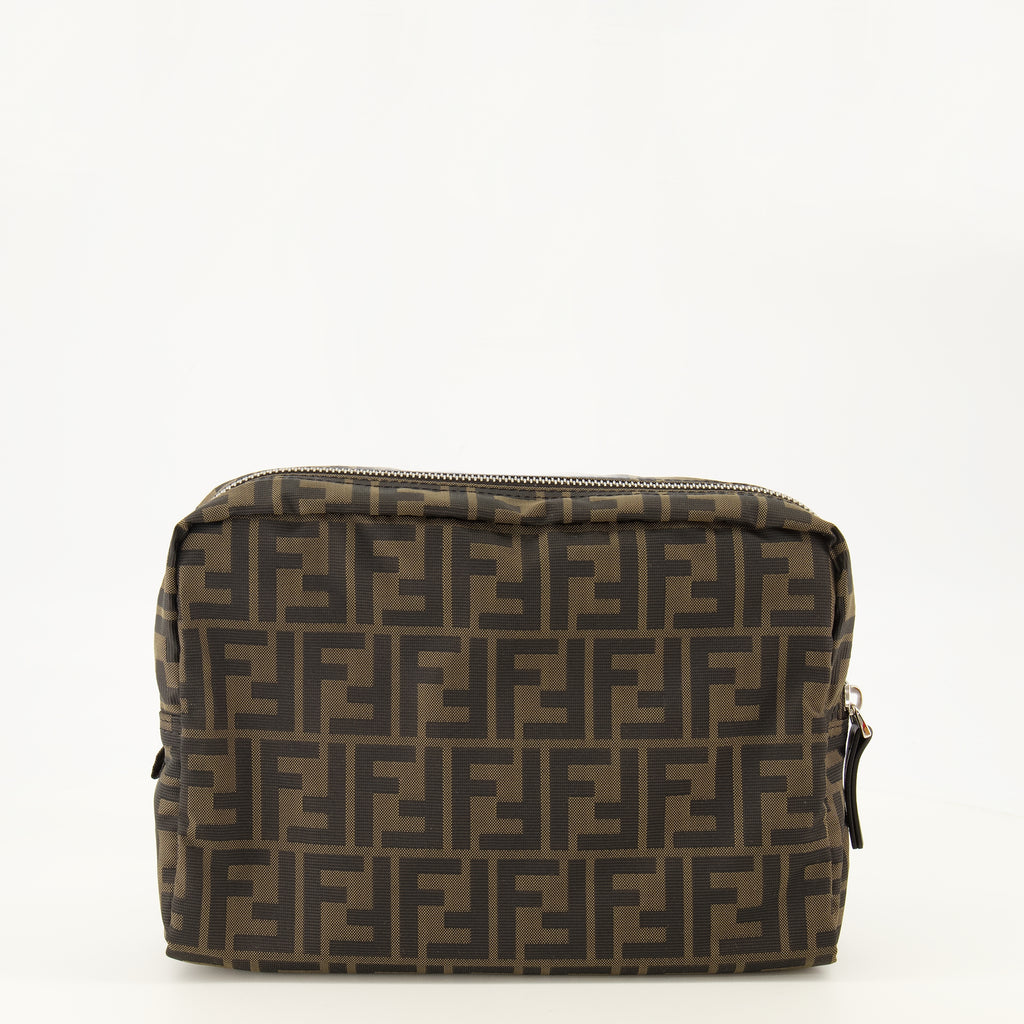 Pochettes Mittelgroße Kosmetiktasche Fendi Marron Unisexe