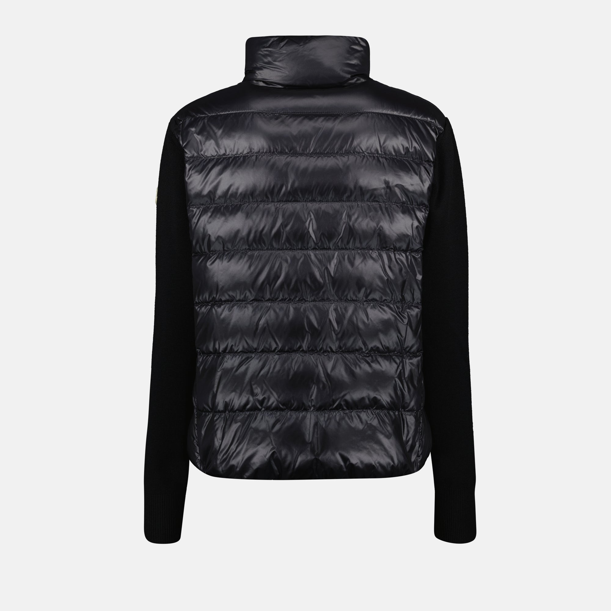 Vestes Veste bi-matière Moncler Noir Femme