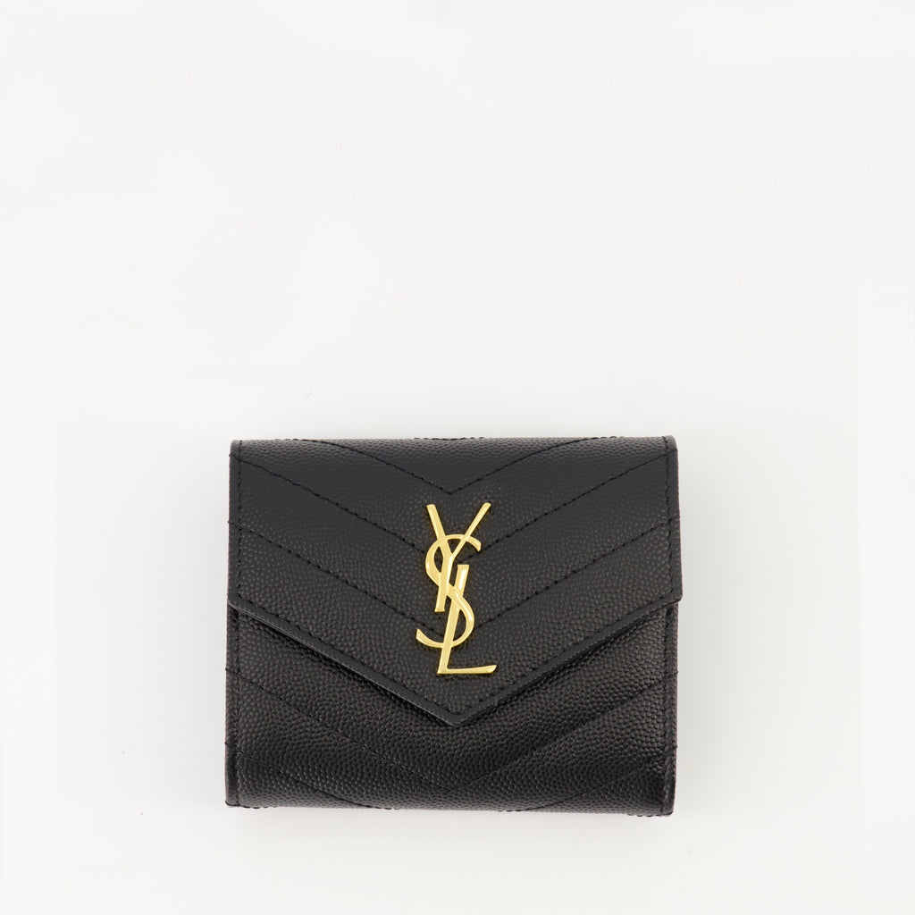 Imagen de las carteras Cassandre de la marca Saint Laurent para mujer - Temporada Otoño-Invierno 2025 - Vista Frontal
