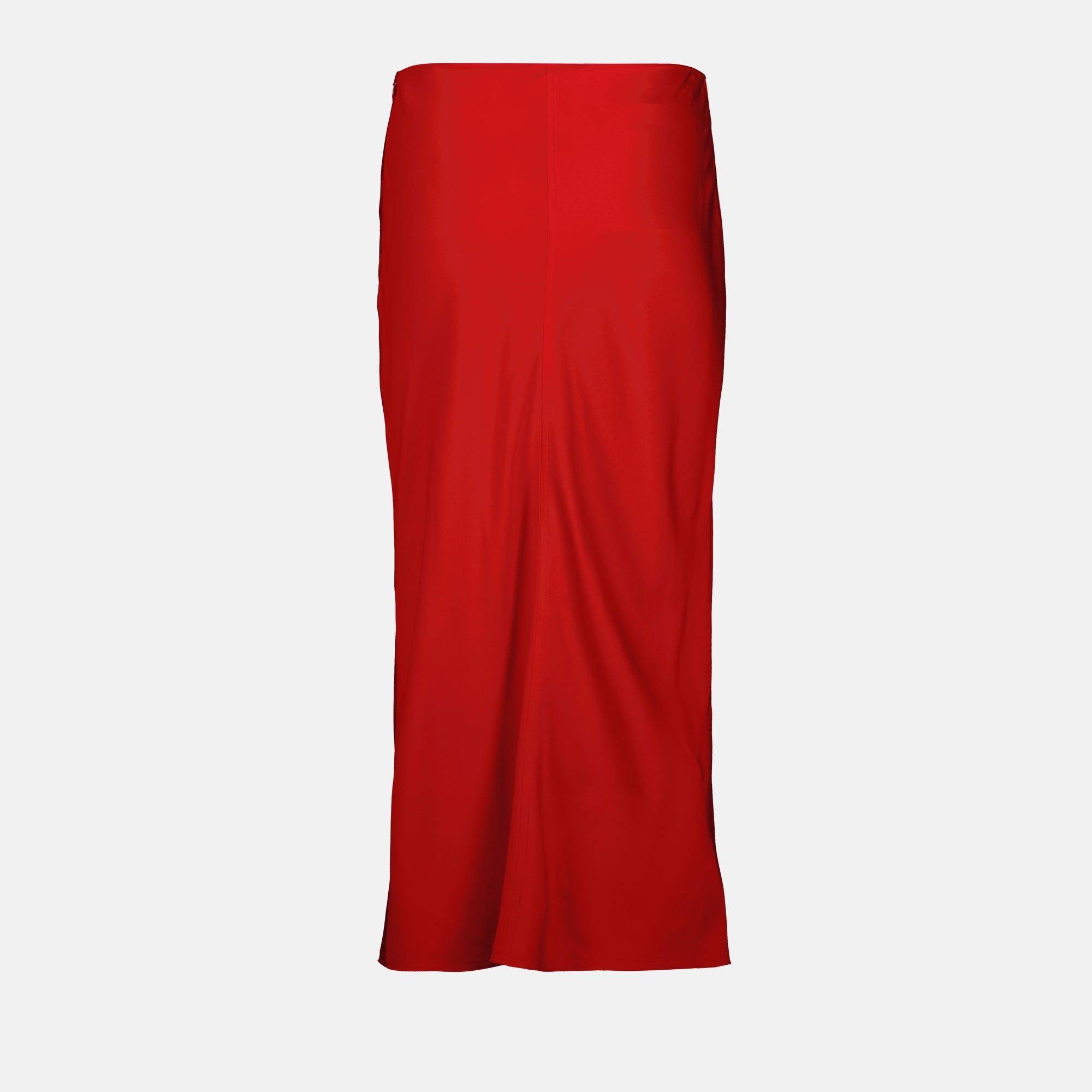 Jupes Jupe midi droite Ami PARIS Rouge Femme