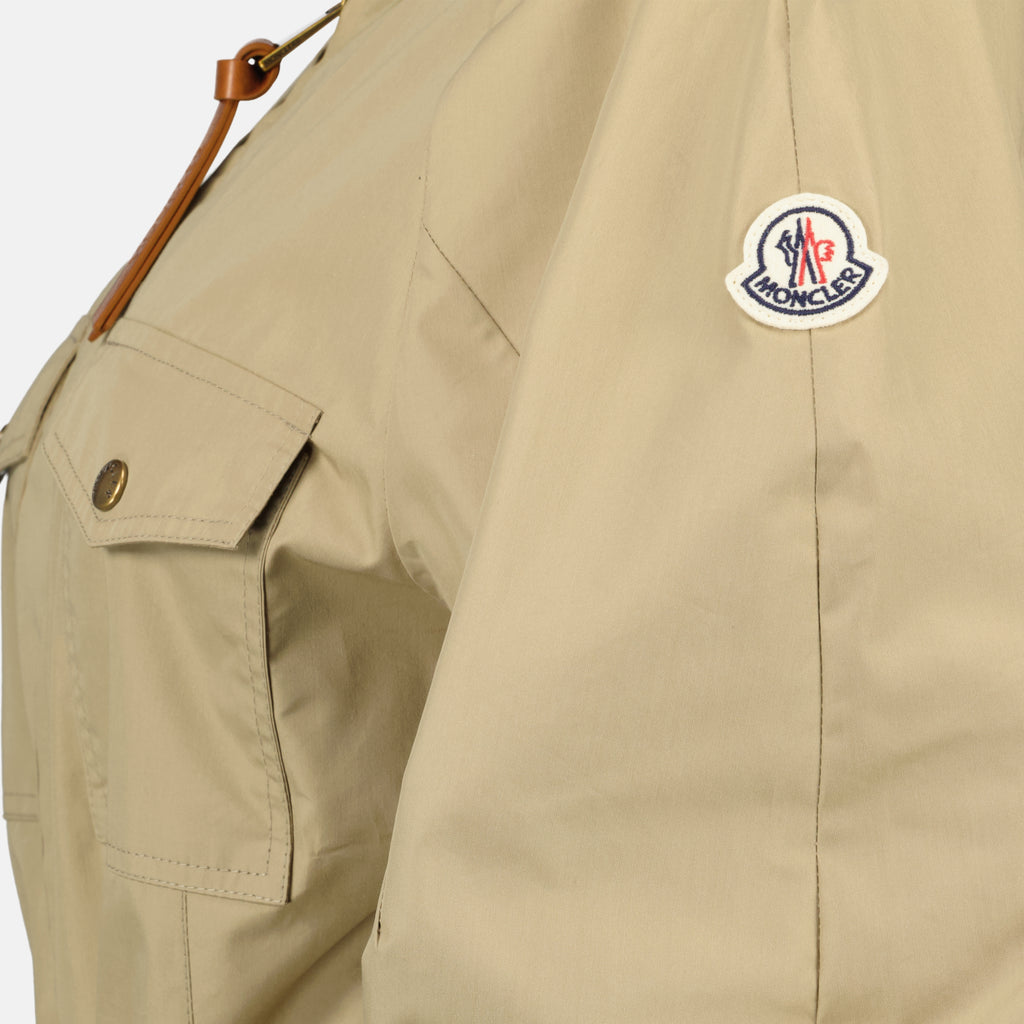 Robes Abito in Popeline Beige Moncler Beige Femme