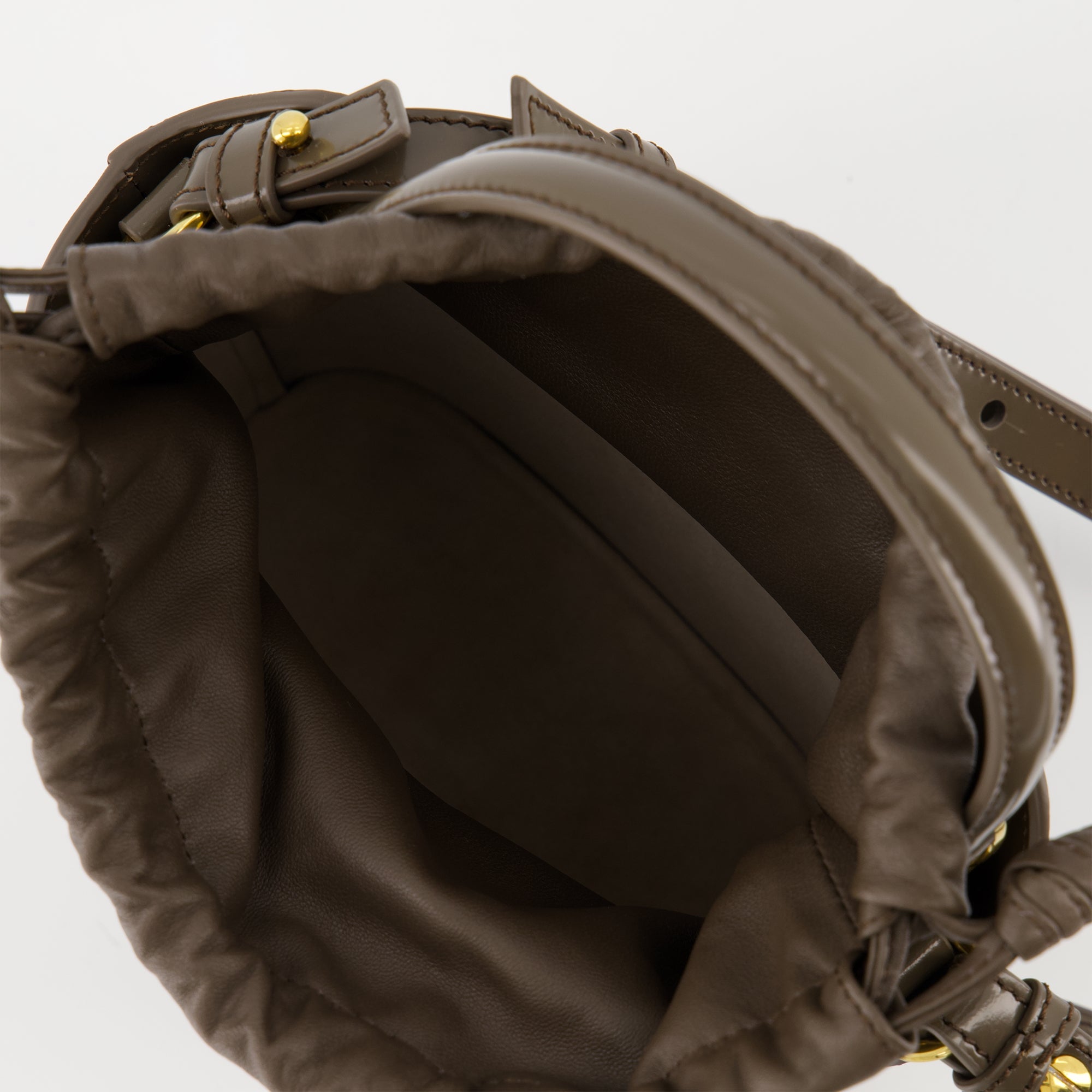 Bolsos de hombro Mini bucket bag Paris Paris Ami PARIS Marrón Unisex