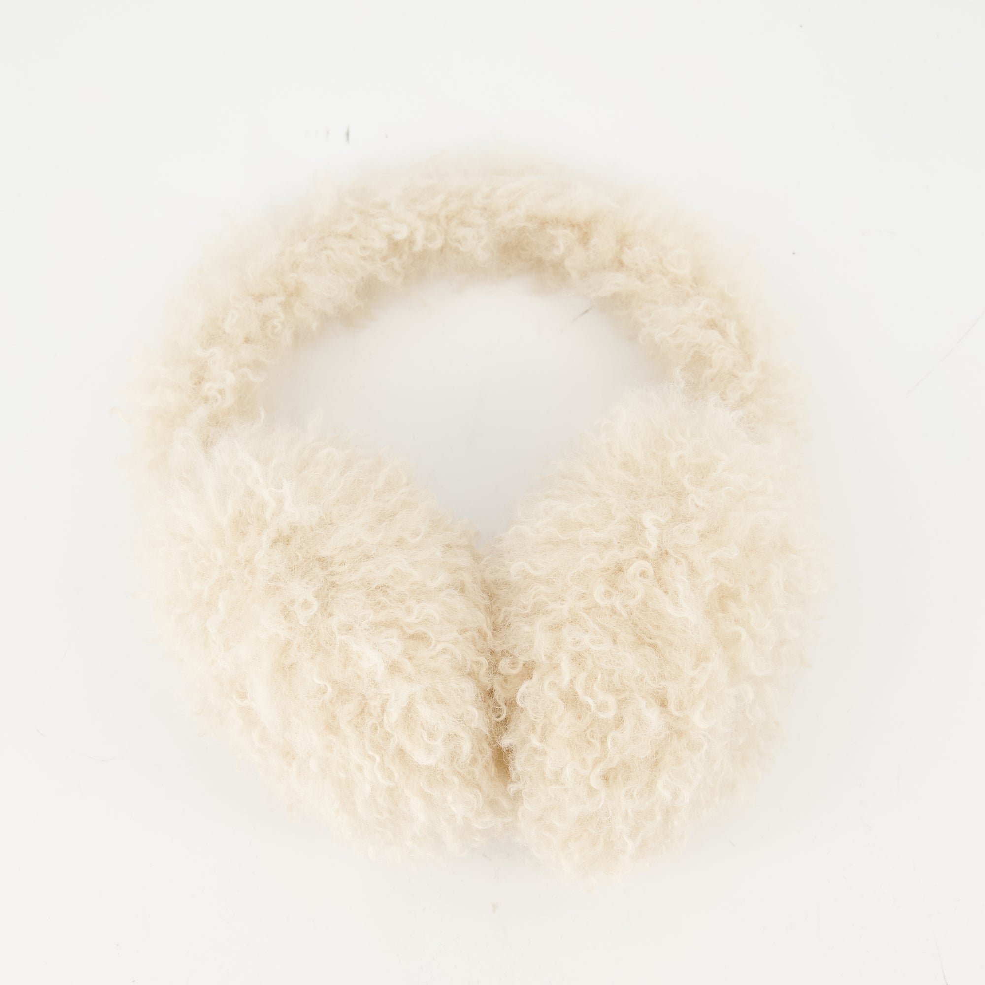 Image of the Moncler Women's Teddy Earmuffs - Autumn-Winter Season 2025 - Front View