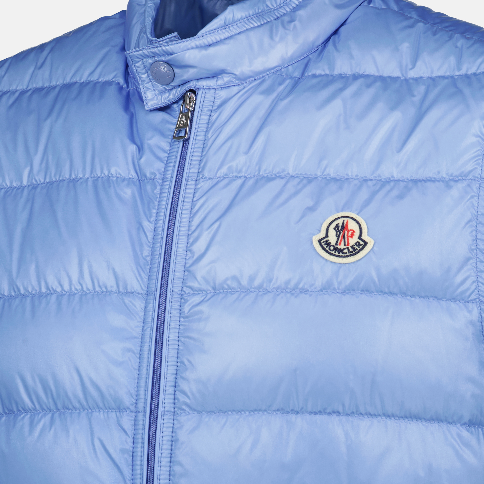 Giacche Giubbino Puffer Senza Maniche Gui Moncler Blu Homme